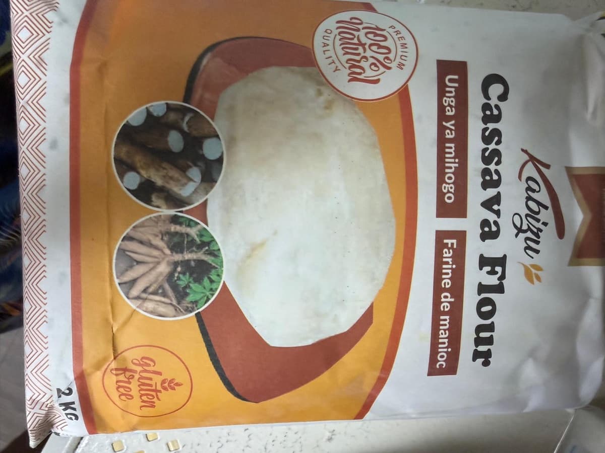 Kabizu Cassava Flour 2kg/ Ikivunde